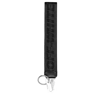 Pre-owned Off-white Offwhite Industrial Keychain In Black/dark Grey/silver