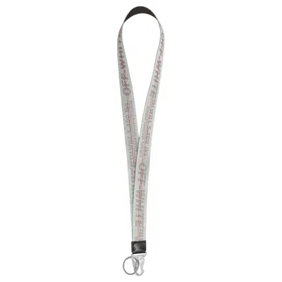 Pre-owned Off-white Offwhite Industrial Neck Keychain In Light Grey