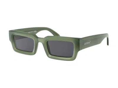 Pre-owned Off-white Offwhite Lecce Sunglasses In Green (oeri089f23pla0015507)