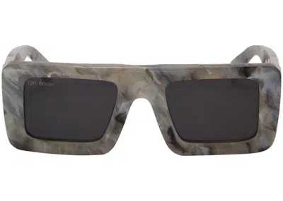 Pre-owned Off-white Offwhite Leonardo Sunglasses In Marble (oeri049f22pla0010807)