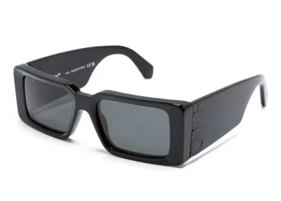 Pre-owned Off-white Offwhite Milano Sunglasses In Black (oeri097f23pla0011007)