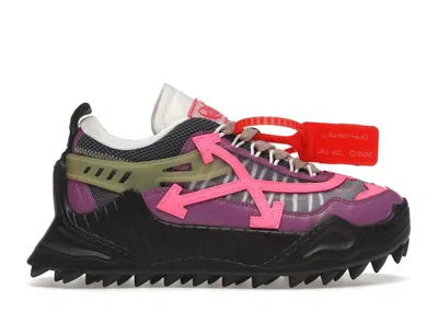 Pre-owned Off-white Offwhite Odsy1000 Violet Fuchsia (women's) Ss20 Sneakers In Black/purple