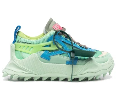 Pre-owned Off-white Offwhite Odsy1000 (women's) (2022) Sneakers In Light Green/blue
