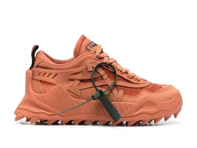 Pre-owned Off-white Offwhite Odsy1000 (women's) Sneakers In Terracotta