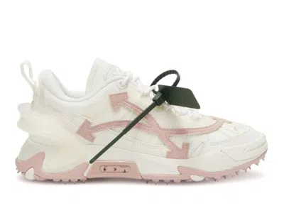 Pre-owned Off-white Offwhite Odsy2000 (women's) Sneakers In Ecru/light Pink In Multi