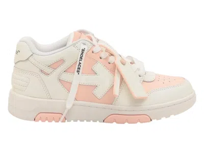 Pre-owned Off-white Offwhite Out Of Office Ooo Low Tops S (women's) Sneakers In Nude Neutral