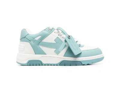 Pre-owned Off-white Offwhite Out Of Office Ooo Low Tops (women's) Sneakers In Celadon
