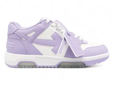 Pre-owned Off-white Offwhite Out Of Office Ooo Low Tops (women's) Sneakers In Purple