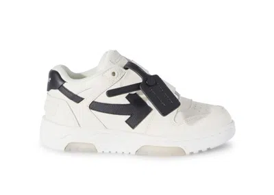 Pre-owned Off-white Offwhite Out Of Office Straps (kids) Sneakers In Off White/black