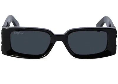 Pre-owned Off-white Offwhite Roma Sunglasses In Black (oeri098f23pla0011007)