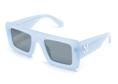 Pre-owned Off-white Offwhite Seattle Sunglasses In Blue (oeri069c99pla0014007)