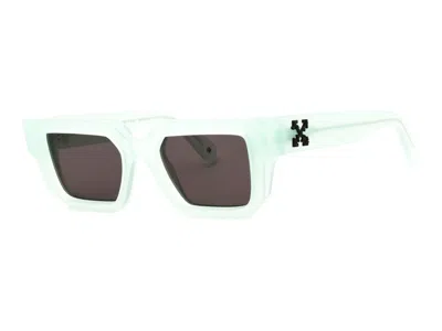 Pre-owned Off-white Offwhite Silverstone Sunglasses In Sage Dark Grey (oeri146s25pla0015307)