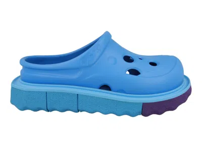 Pre-owned Off-white Offwhite Sponge Sole Meteor Slipper (women's) Sneakers In Blue