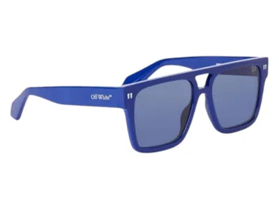 Pre-owned Off-white Offwhite Springfield Sunglasses In Blue Blue (oeri133f24pla0014545/fr)