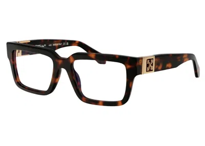 Pre-owned Off-white Offwhite Style 15 Eyeglasses In Havana (oerj015c99pla0016000)