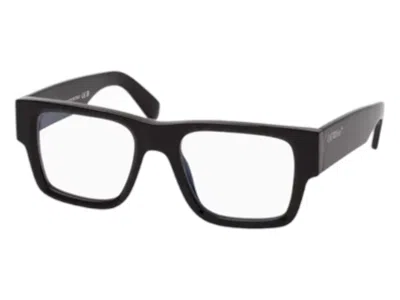 Pre-owned Off-white Offwhite Style 59 Eyeglasses In Black Blue Light Block (oerj059s24pla0011000/fr)