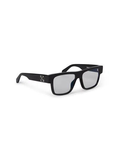Pre-owned Off-white Offwhite Style 60 Eyeglasses In Black/clear Lens (oerj060s24pla0011000/fr)