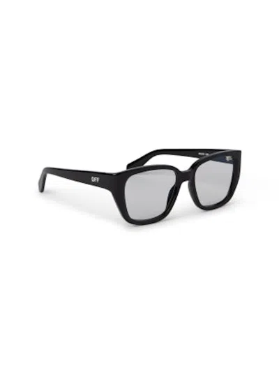Pre-owned Off-white Offwhite Style 63 Eyeglasses In Black/clear Lens (oerj063s24pla0011000/fr)