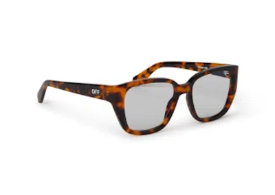 Pre-owned Off-white Offwhite Style 63 Eyeglasses In Havana (oerj063s24pla0016000)