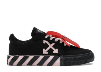 Pre-owned Off-white Offwhite Vulc Low (women's) Sneakers In Black/pink
