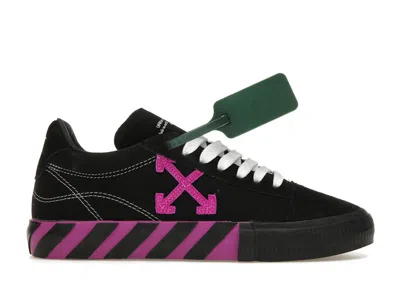 Pre-owned Off-white Offwhite Vulc Low (women's) Sneakers In Black/violet