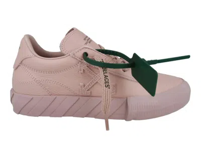 Pre-owned Off-white Offwhite Vulc Low (women's) Sneakers In Pink