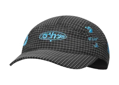 Pre-owned Off-white Offwhite X Nike 90s Cap In Black Blue