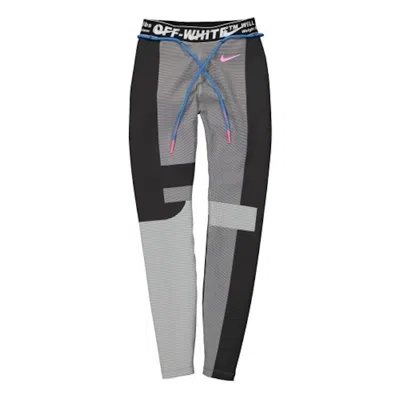 Pre-owned Off-white Offwhite X Nike Women's Easy Run Tight In Vast Grey