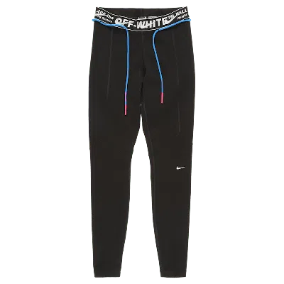 Pre-owned Off-white Offwhite X Nike Women's Running Tight In Black