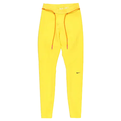 Pre-owned Off-white Offwhite X Nike Women's Running Tight In Yellow
