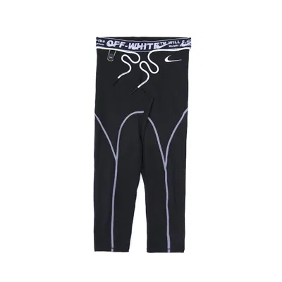 Pre-owned Off-white Offwhite X Nike Women's Tights In Black