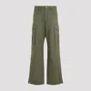 Off-white Off White Men Cargo Pants In Cotton In Olive