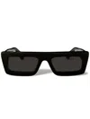 Off-white Leonardo Square-frame Sunglasses In Black