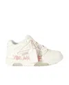 Off-white Out Of Office Leather Sneakers In White