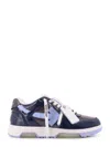 Off-white Ooo Patent Lea Low-top Patent Leather Sneakers In Multi