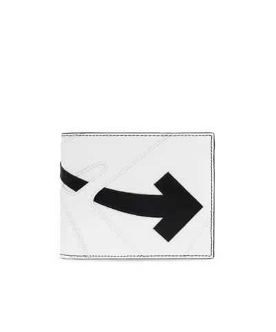 Off-white Ooo Sneaker Bi-fold Wallet In White