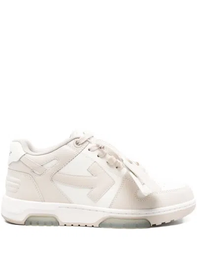 Pre-owned Off-white Ooo Sneakers In Neutral