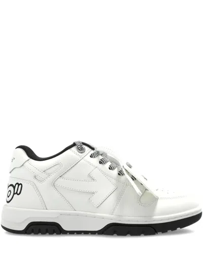 Off-white "ooo" Sneakers In White