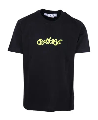 Off-white Opposite Arr Slim S/s Tee In Black