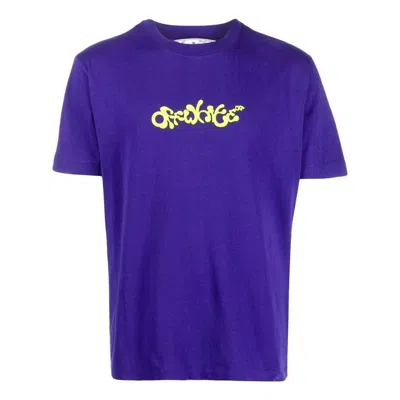 Off-white Opposite Arrow Slim T-shirt 'purple'