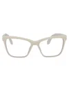 Off-white Optical Style 37 Cat-eye Glasses In 0100 White