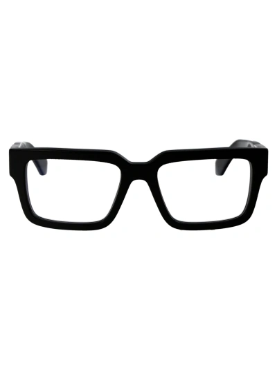 Off-white Optical Style 15 Glasses In 1000 Black