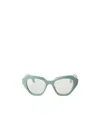 Off-white Optical Style 43 Cat-eye Frame Glasses In White