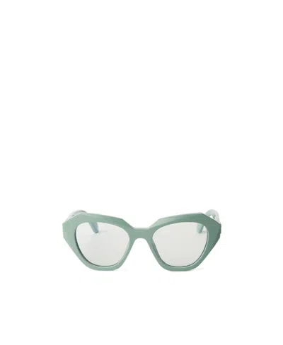 Off-white Optical Style 43 Cat-eye Frame Glasses In White