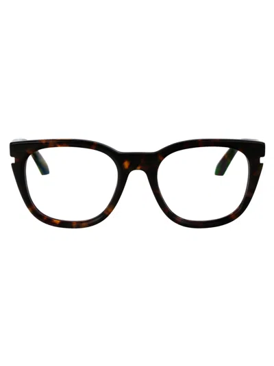 Off-white Optical Style 51 Glasses In 6000 Havana