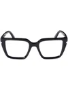 Off-white Optical Style 52 Glasses In Black