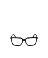 Off-white Optical Style 52 Glasses In Black