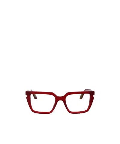 Off-white Optical Style 52 Square Frame Glasses In Brown
