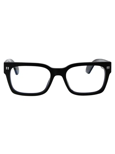 Off-white Optical Style 53 Glasses In 1000 Black