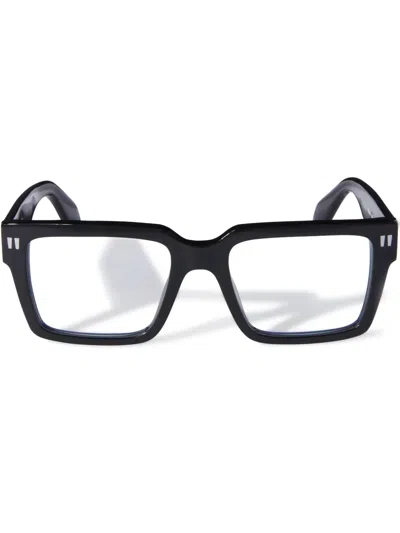 Off-white Optical Style 54 Glasses In Black